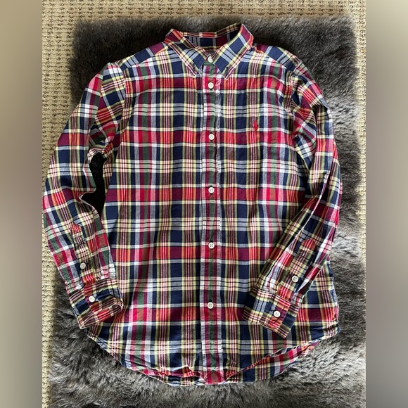 Boys Ralph Lauren Plaid Longsleeve ( 7 years ) - Picture 1 of 3